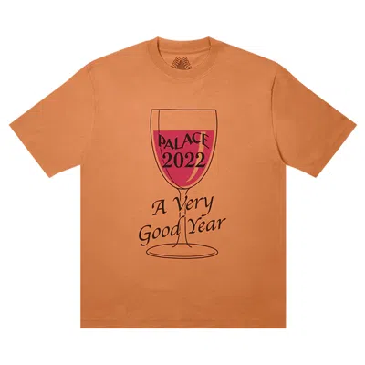 Pre-owned Palace Good Year T-shirt 'caramel' In Orange