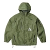 Palace Gore-tex Cargo Jacket 'olive' In Green