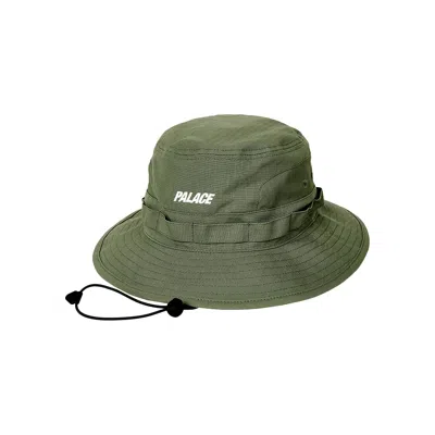 Pre-owned Palace Gore-tex Cotton Rs Boonie 'the Deep Green' | Men's Size L/xl