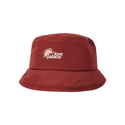 Pre-owned Palace Gore-tex Infinium Bucket 'burgundy' In Red