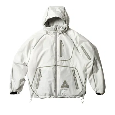 Pre-owned Palace Gore-tex Infinium Jacket 'stone' | Grey | Men's Size S