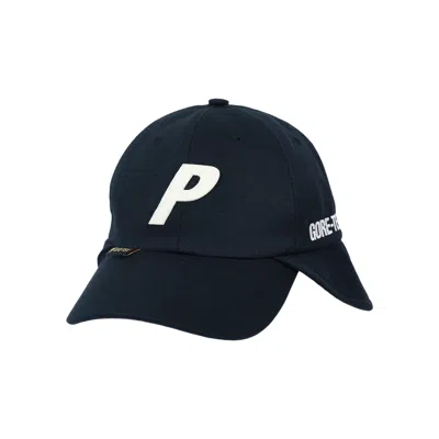 Pre-owned Palace Gore-tex Necksaver P 6-panel 'navy' | Blue | Men's Size L/xl