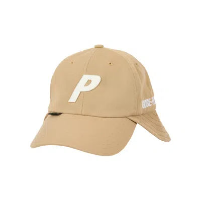 Pre-owned Palace Gore-tex Necksaver P 6-panel 'tan' | Men's Size L/xl
