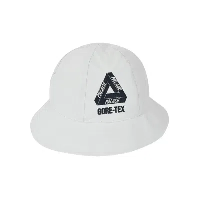 Pre-owned Palace Gore-tex Tek Bucket 'cloud' | White | Men's Size S/m