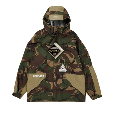 Pre-owned Palace Gore-tex Wave-length Jacket 'camo' | Multi-color | Men's Size L