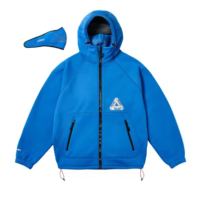 Pre-owned Palace Gore-tex Windstopper Jacket 'palatial Blue'