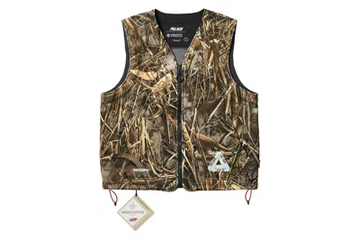 Pre-owned Palace Gore-tex Windstopper Vest Realtree Max 7