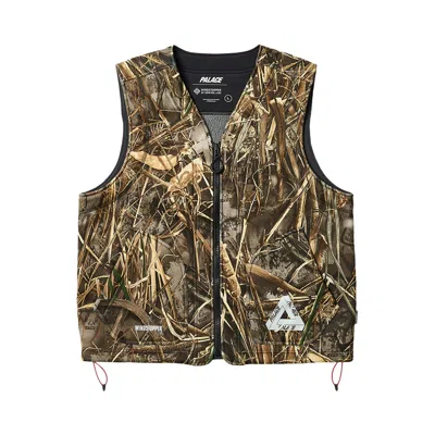 Pre-owned Palace Gore-tex Windstopper Vest 'realtree Max 7' In Multi-color