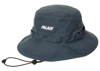 Pre-owned Palace Goretex Cotton Rs Boonie In Navy Blue
