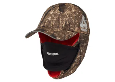 Pre-owned Palace Goretex Infinium Windstopper Mask 6panel In Realtree Timber In Brown