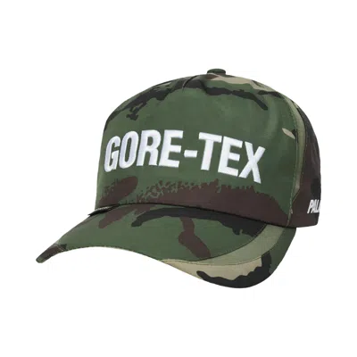 Pre-owned Palace Gore-tex P Frame 5-panel Snapback 'woodland Dpm' | Green | Men's Size Onesize