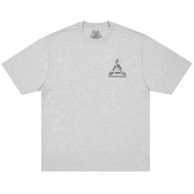 Pre-owned Palace Grand Master T-shirt 'grey Marl' | Men's Size L In Gray