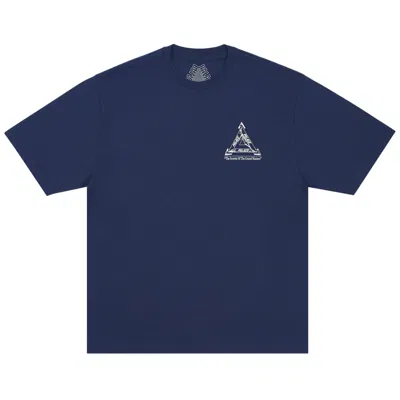 Pre-owned Palace Grand Master T-shirt 'navy' | Blue | Men's Size S
