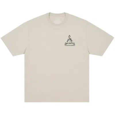 Pre-owned Palace Grand Master T-shirt 'stoney Grey' | Men's Size M In Gray