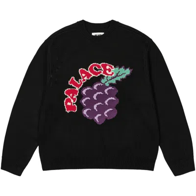 Pre-owned Palace Grape Knit 'black' | Men's Size S