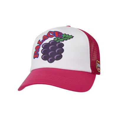 Pre-owned Palace Grape Trucker 'pink' | Men's Size Onesize