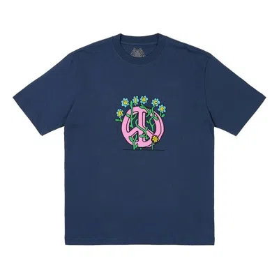 Palace Grower T-shirt 'navy' In Blue