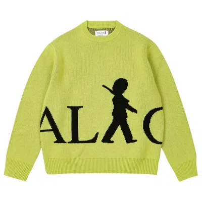 Pre-owned Palace Guard Knit 'lime' | Green | Men's Size Xl