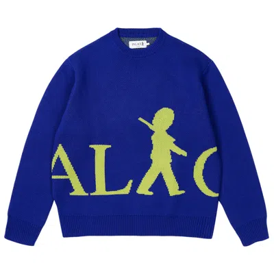 Pre-owned Palace Guard Knit 'royal Blue' | Men's Size M