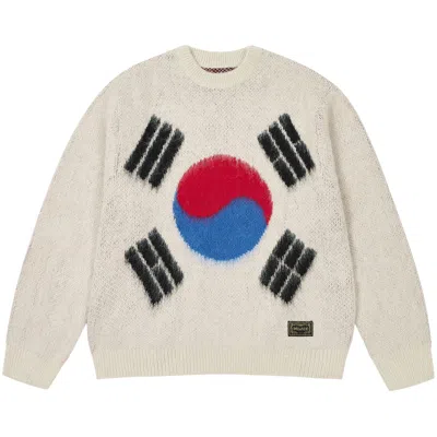 Pre-owned Palace Hairy Flag Knit 'south Korea' | Multi-color | Men's Size L