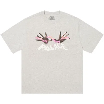 Pre-owned Palace Hands On T-shirt 'grey Marl' | Men's Size Xl In Gray