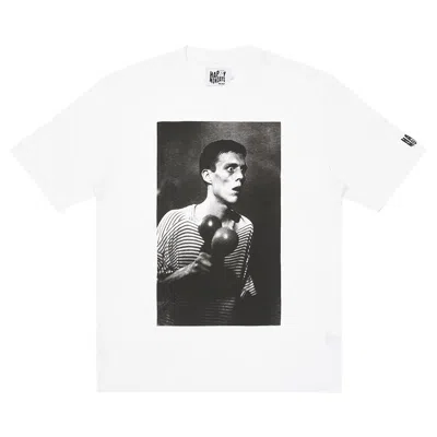 Pre-owned Palace Happy Mondays Bez T-shirt 'white'