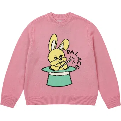 Pre-owned Palace Hat Trick Knit 'pink' | Men's Size L