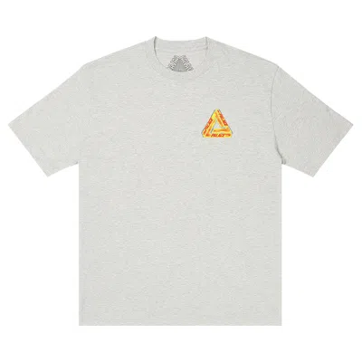Pre-owned Palace Heat Sensi T-shirt 'grey Marl'