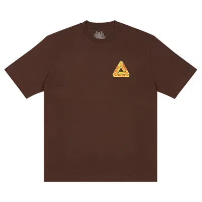 Pre-owned Palace Heat Sensi T-shirt 'nice Brown'