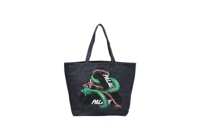 Pre-owned Palace Hesh Denim Tote Bag In Rinse