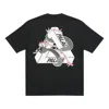 Palace Hesh Mit Fresh Logo Round Neck Short Sleeve Unisex Black In Black