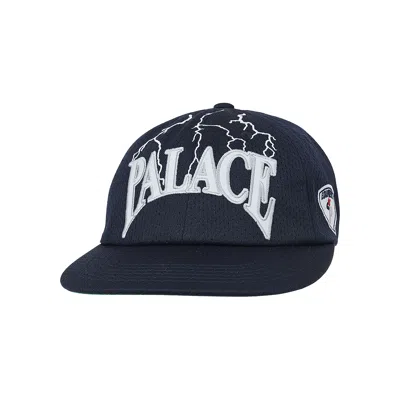 Pre-owned Palace Hesh Strapback 'navy' In Blue