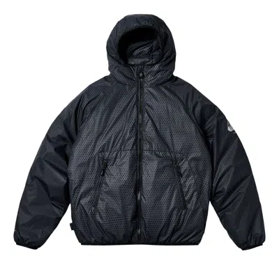 Pre-owned Palace Hexagon Pertex Quilted Jacket 'black'