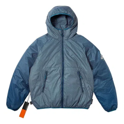 Palace Hexagon Pertex Quilted Jacket 'blue' In Multi