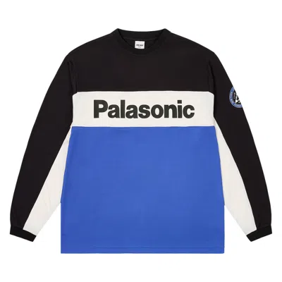 Pre-owned Palace Hi Ya Long-sleeve 'blue Berry' | Men's Size L