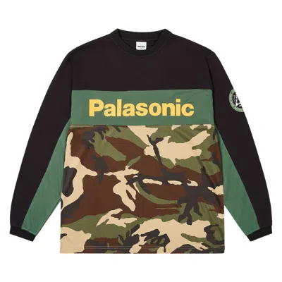 Pre-owned Palace Hi Ya Long-sleeve 'woodland Camo' | Multi-color | Men's Size L