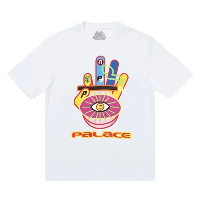 Pre-owned Palace Hippy Cig T-shirt 'white' | Men's Size L