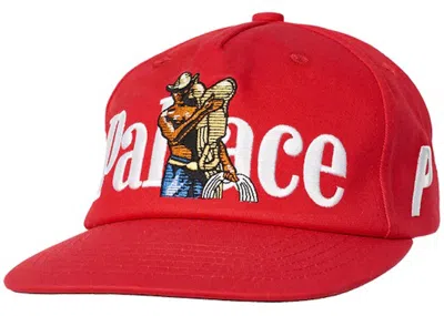 Pre-owned Palace Howdy Cap In Red