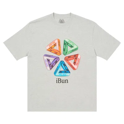 Pre-owned Palace Ich Bun T-shirt 'grey Marl'