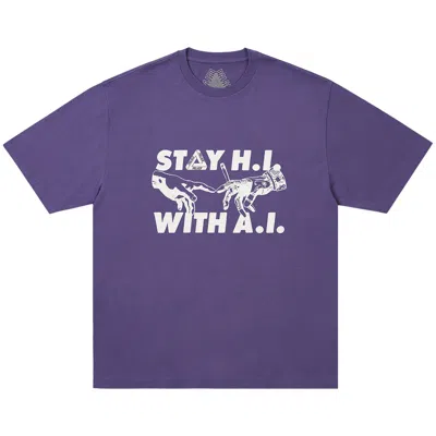 Pre-owned Palace Indica T-shirt 'purp' | Purple | Men's Size M