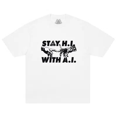 Pre-owned Palace Indica T-shirt 'white' | Men's Size S