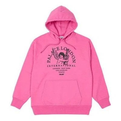 Palace International Hood 'shock Pink'