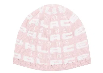 Pre-owned Palace Jeans Beanie In Pink