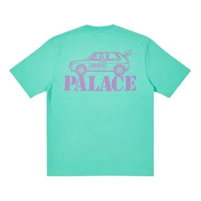 Palace Jimmy Washed T-shirt 'teal' In Blue