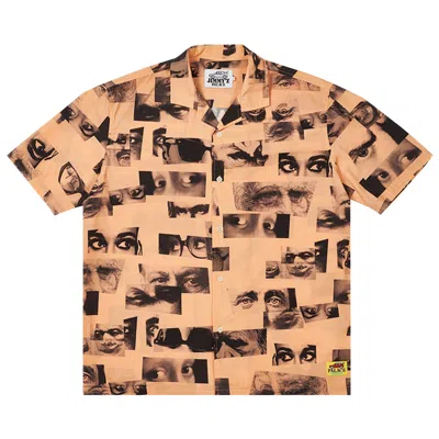 Pre-owned Palace Jimmy'z Shirt 'peach' In Orange