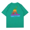 Palace Jobsworth T-shirt Creative Apple Printing Short Sleeve Unisex Green In Green