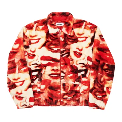 Pre-owned Palace John & Molly Mouf Zip Jacket 'red' | Men's Size L