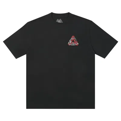 Pre-owned Palace Jungle Camo Tri-ferg T-shirt 'black'