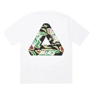 Palace Jungle Camo Tri-ferg T-shirt 'white'