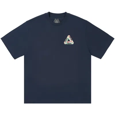 Pre-owned Palace Jungle Dream T-shirt 'navy' In Blue